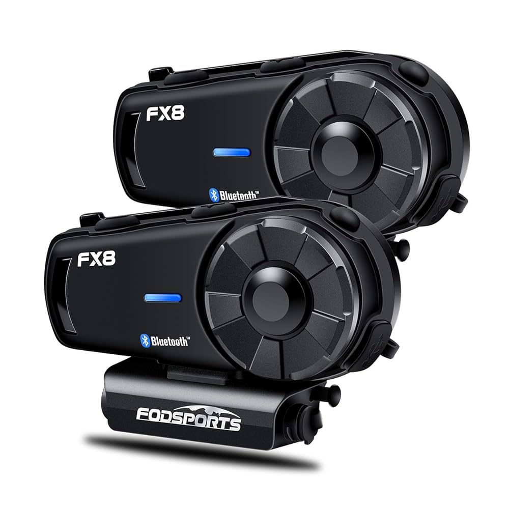FODSPORTS FX8 PRO Bluetooth インカム Amazon.com: Fodsports FX8 Motorcycle Helmet Bluetooth